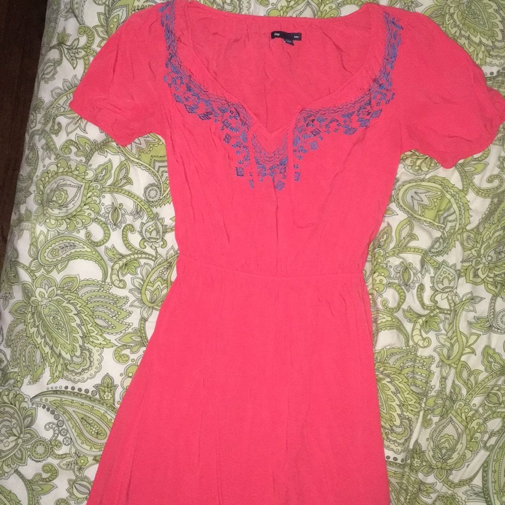 Gap XS Orange Dress